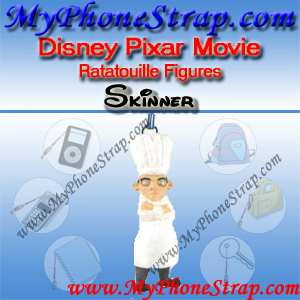 PIXAR RATATOUILLE MOIVE FIGURE SKINNER BY TOMY ... US FIGURE CHARM COLLECTION DETAIL