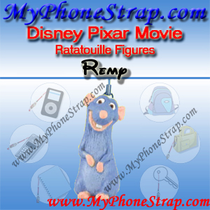 PIXAR RATATOUILLE MOIVE FIGURE REMY BY TOMY ... US FIGURE CHARM COLLECTION DETAIL