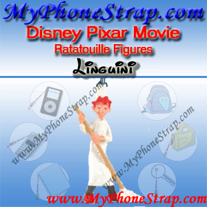 PIXAR RATATOUILLE MOIVE FIGURE LINGUINI BY TOMY ... US FIGURE CHARM COLLECTION DETAIL