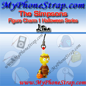 LISA SIMPSON BY TOMY ... US FIGURE CHARM COLLECTION 1 HALLOWEEN SERIES DETAIL