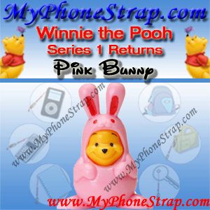 WINNIE THE POOH PINK BUNNY PEEK-A-POOH BY TOMY ... US FIGURE COLLECTION 1 RETURNS DETAIL