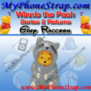 WINNIE THE POOH GREY RACCOON PEEK-A-POOH BY TOMY ... US FIGURE COLLECTION 2 RETURNS DETAIL