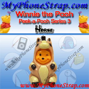 WINNIE THE POOH HORSE PEEK-A-POOH BY TOMY ... US SERIES 3 THIRD EDITION IN 2005 DETAIL