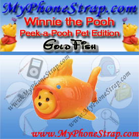 WINNIE THE POOH GOLDFISH PEEK-A-POOH BY TOMY ... US SERIES 6 PET EDITION DETAIL