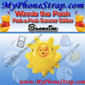 WINNIE THE POOH SUNSHINE PEEK-A-POOH BY TOMY ... US SERIES 14 SUMMER SPLASH EDITION DETAIL