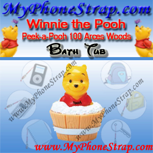 WINNIE THE POOH BATH TUB PEEK-A-POOH BY TOMY ... US SERIES 16 100 ACRE WOODS EDITION DETAIL