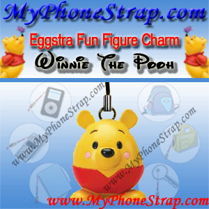 WINNIE THE POOH EGG-STRA FUN FIGURE BY TOMY ... US CHARM EDITION DETAIL